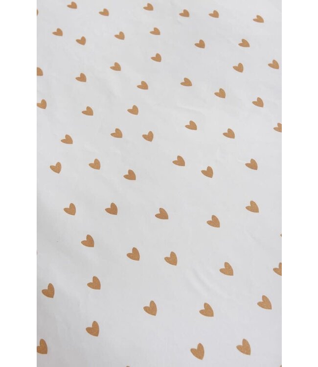 Passion Home Linen Golden Hearts Flanel
