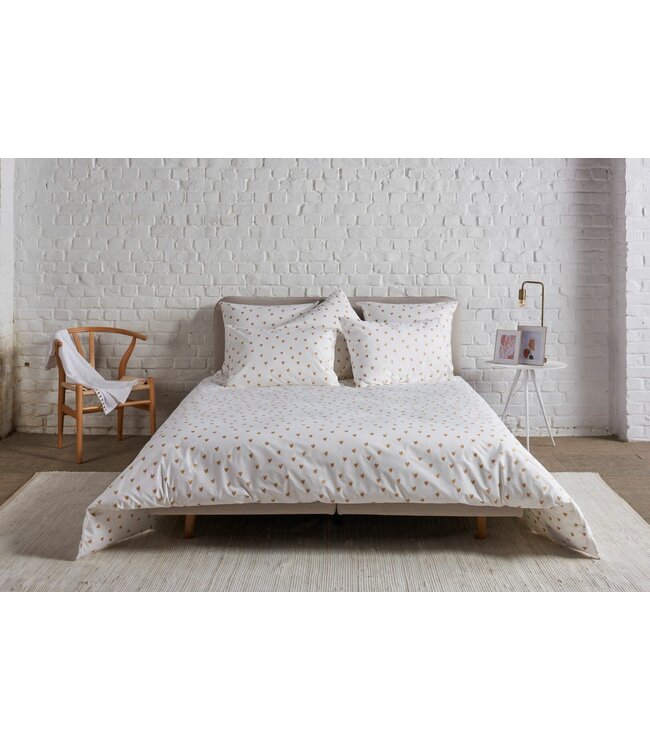Passion Home Linen Golden Hearts Flanel