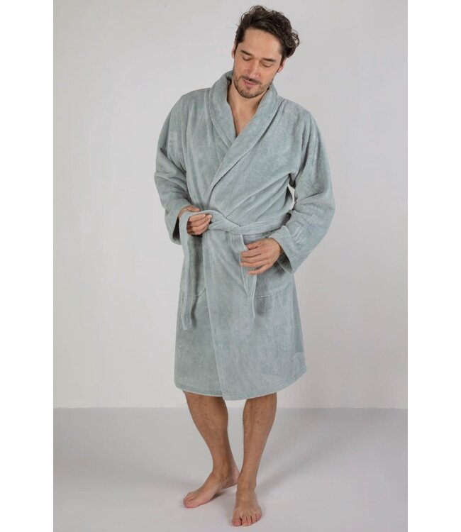 Casilin Unisex Bathrobe Teddy Sea Green