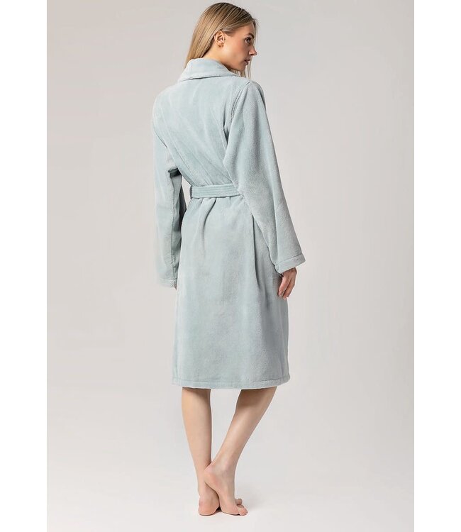 Casilin Unisex Bathrobe Teddy Sea Green