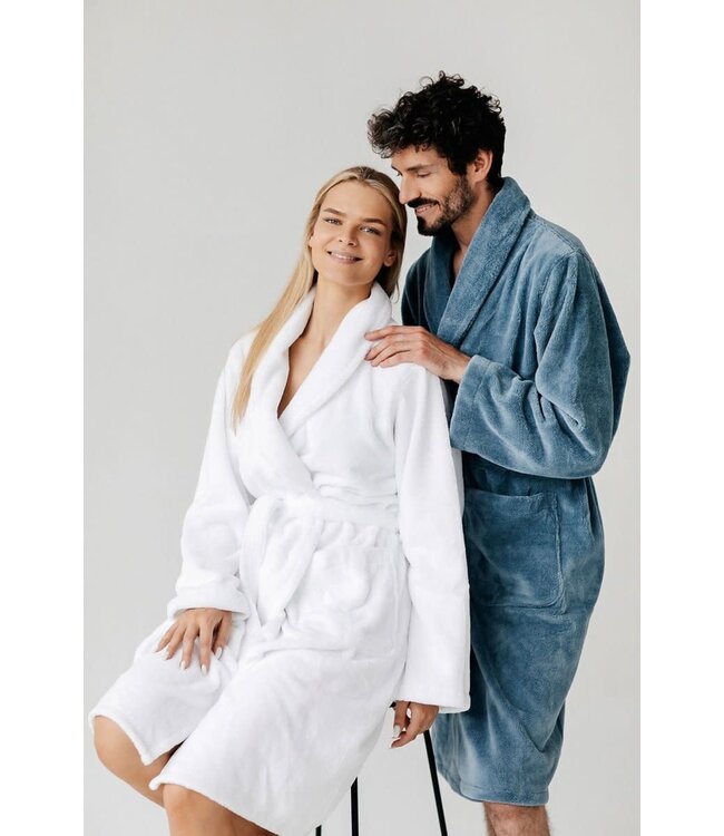 Casilin Unisex Bathrobe Teddy Jeans