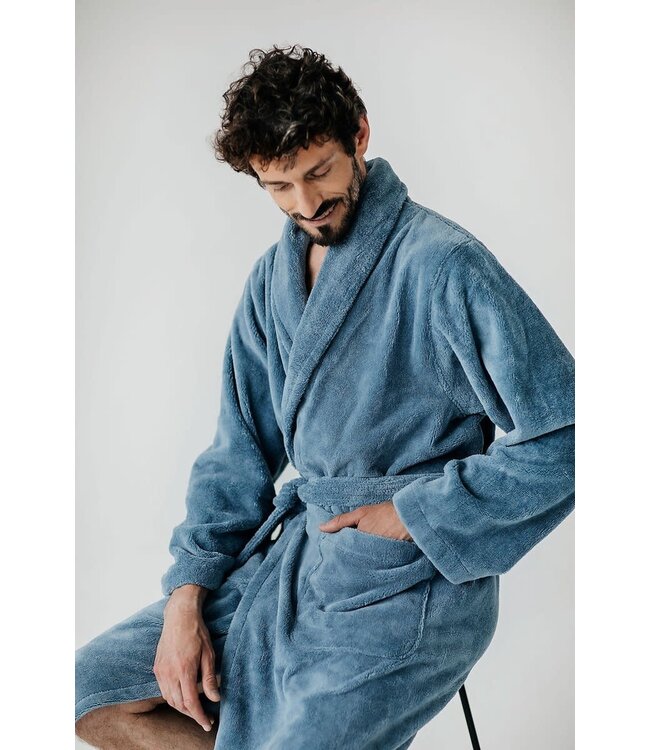 Casilin Unisex Bathrobe Teddy Jeans