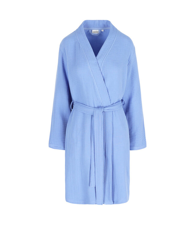 Casilin Crinkly Bathrobe Azure