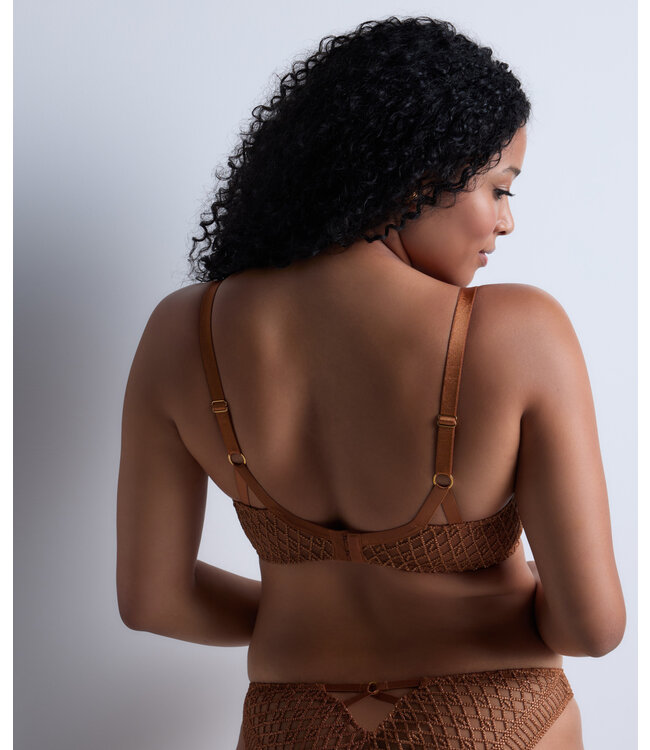 Aubade Paris Triangle Beugelbh Stardust Dream Amber Gold