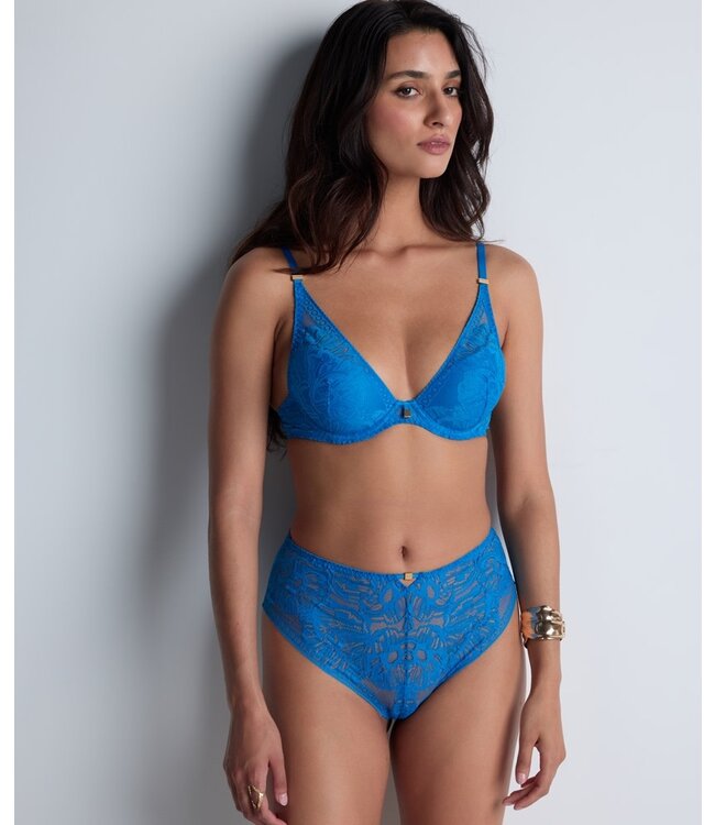 Aubade Paris Plunge Foulard Love Soul Azure