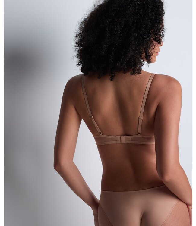 Aubade Paris Plunge Coque BH Sheer Emotion Sand