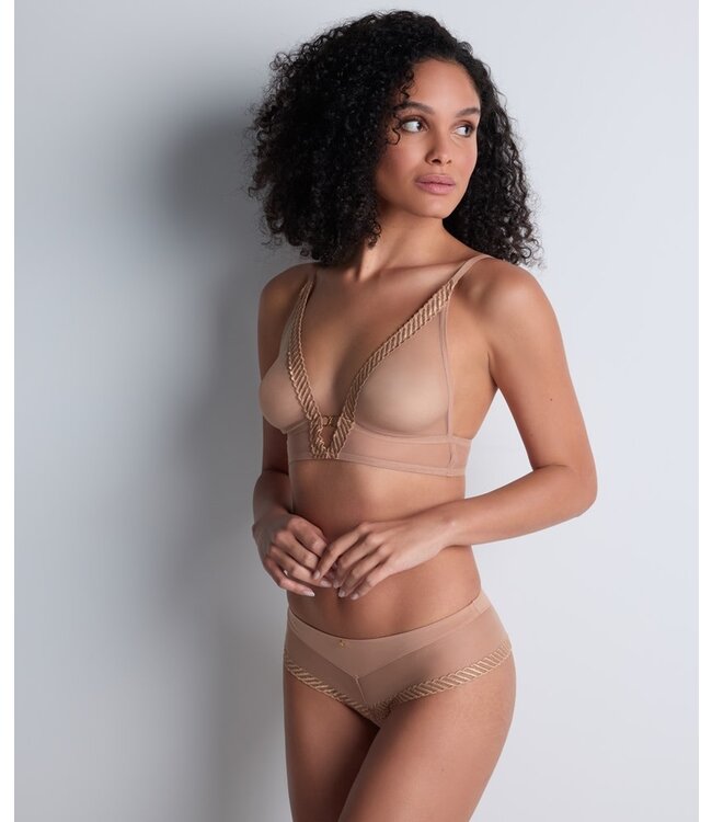 Aubade Paris Shorty Sheer Emotion Sand