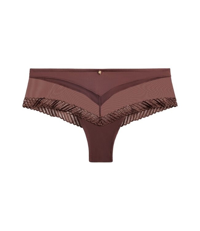 Aubade Paris Shorty Sheer Emotion Sepia