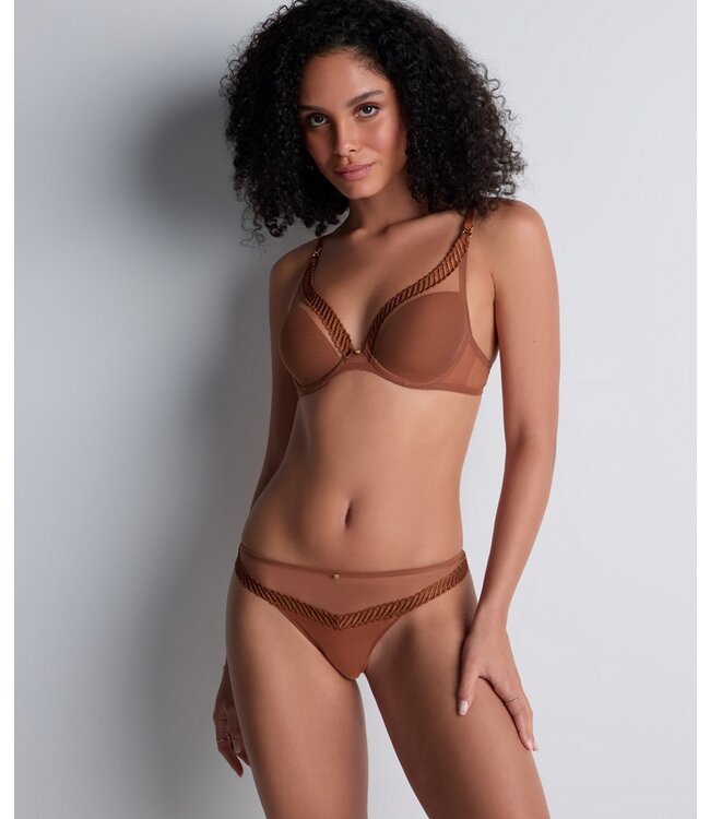 Aubade Paris Triangle Beugelbh Sheer Emotion Honey