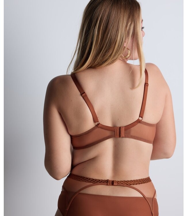 Aubade Paris Triangle Beugelbh Sheer Emotion Honey