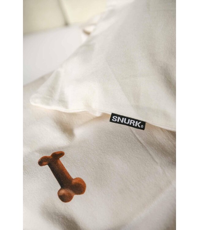 Snurk Dachshund Friends Flanel Dekbedovertrek