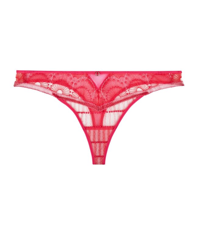 Aubade Paris Pure Vibration Tanga Pink Flash