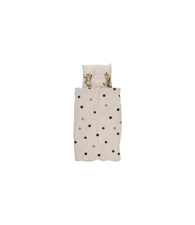 Snurk Kitten Friends Flanel Dekbedovertrek