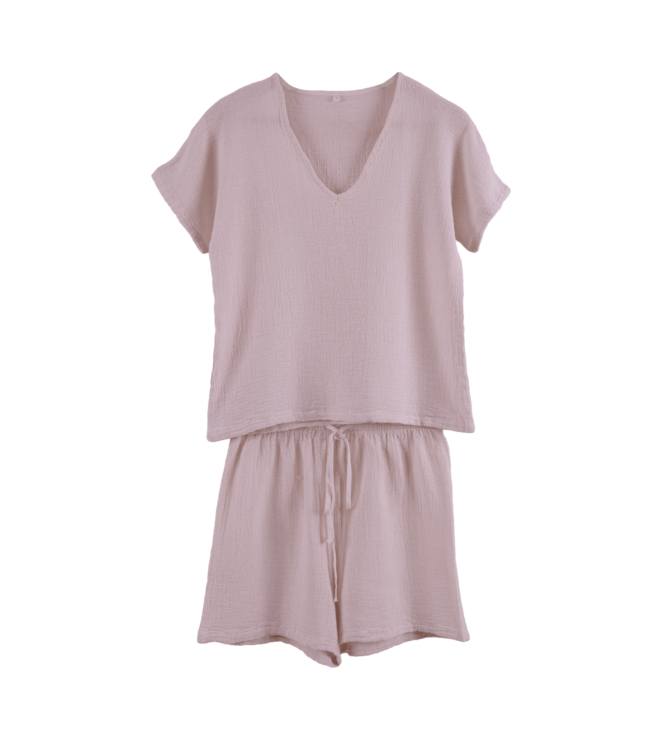 Symi Shorts And T-Shirt Set Petale