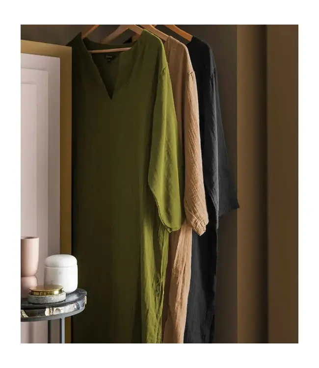 Tuniek Dili voile de Coton Petale