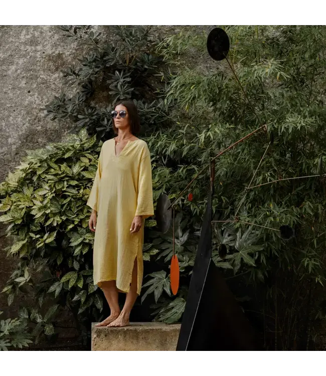 Tuniek Dili voile de Coton Petale