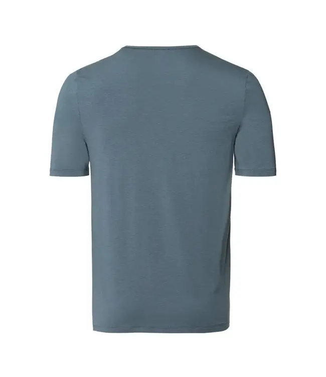 Hanro Natural function S/Slv V-Neck Black Clay