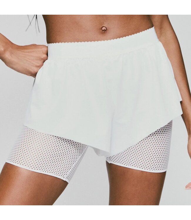 SARDA Payne Biker Shorts White