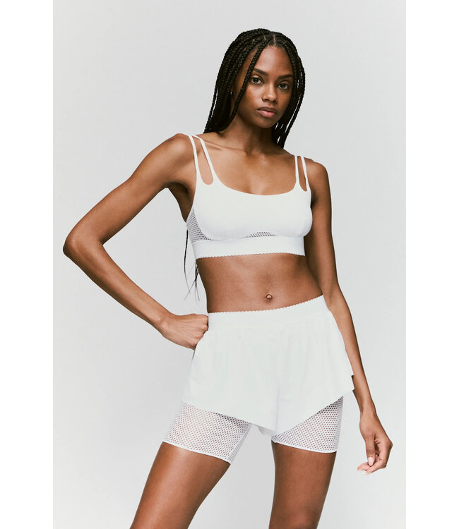 SARDA Payne Biker Shorts White