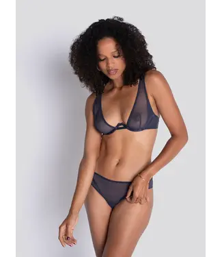 Mata-Hari Wired Plunge Bra Caverne