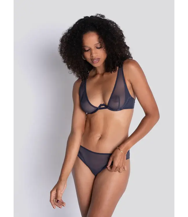 Mata-Hari Wired Plunge Bra Caverne