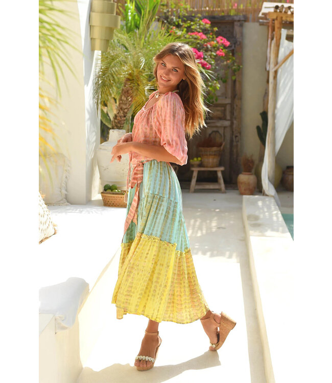 Hot Lava Bobbi Dress Moonstone Mix