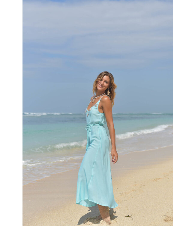 Hot Lava Starfish Dress Azure/Bronze