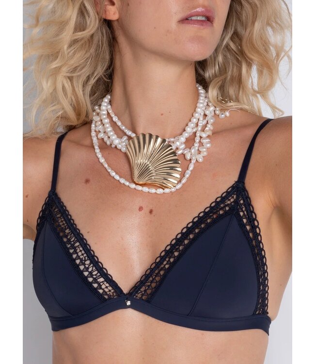 Venus Padded Triangle Bra Caverne