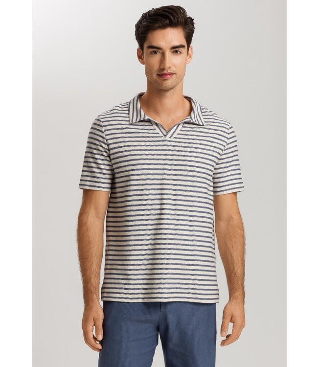 Hanro Loungy Summer Set Indigo/Breeze Stripe