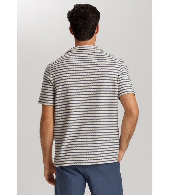 Hanro Loungy Summer Set Indigo/Breeze Stripe