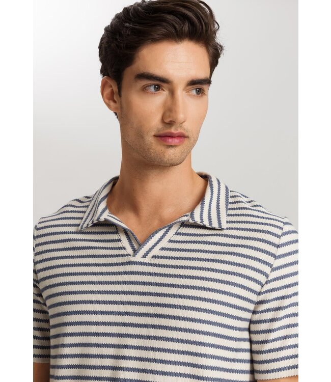 Hanro Loungy Summer Set Indigo/Breeze Stripe