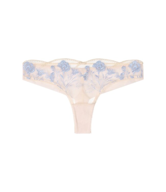 Huit Tanga Boheme Floral Bleu