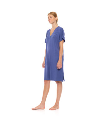 Nightdress Bamboo Cosmos Blue