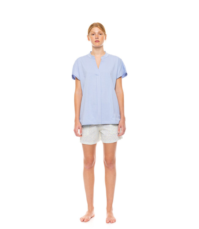 Pyjama Short Set Green