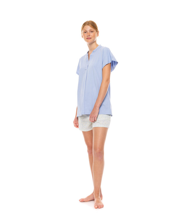 Pyjama Short Set Green