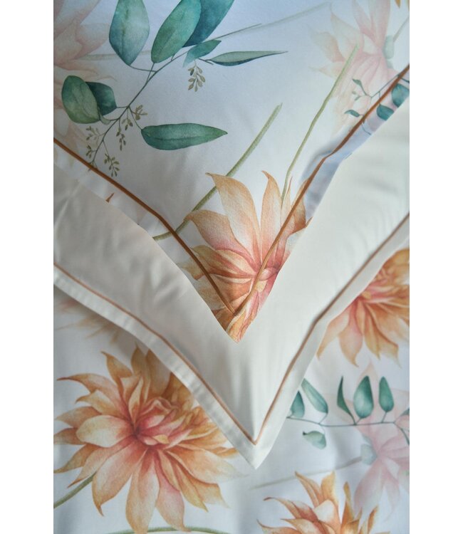 Nomo Kourtney Satijn 300TC Dekbedovertrek Off-White