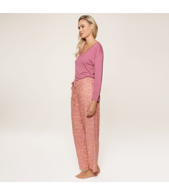 Lingadore Pyjama Set Leopard Print Pink