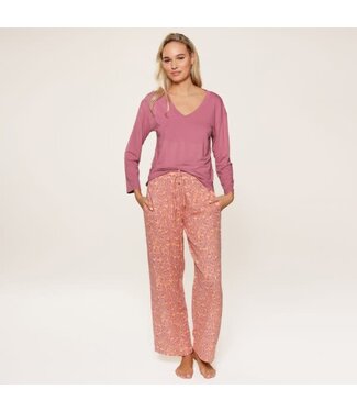 Lingadore Pyjama Set Leopard Print Pink