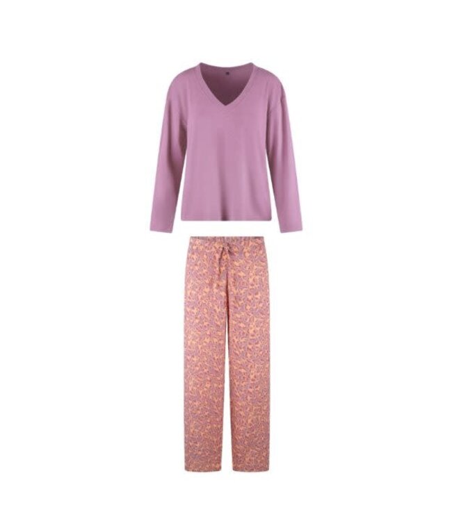 Lingadore Pyjama Set Leopard Print Pink