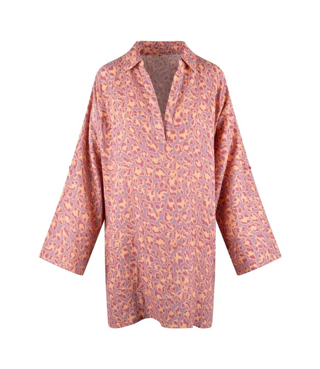 Lingadore Homewear Dress Leopard Print Pink