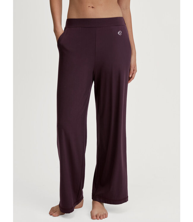 Calida DEEPSLEEPWEAR Women Balancing Pants Black Cherry