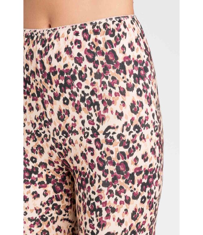 Twin-Set Pyjama Animalier Red Wine