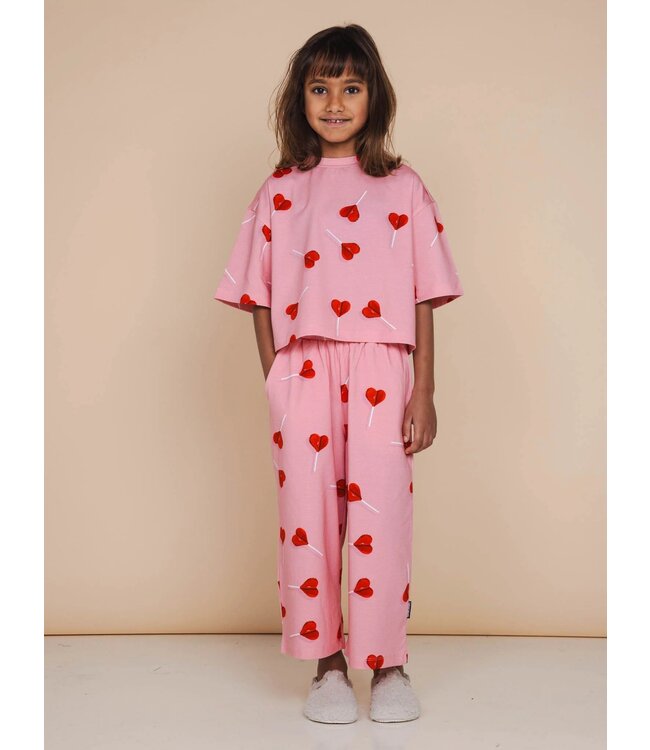 Snurk Lollipop Love Cropped T-shirt Kids