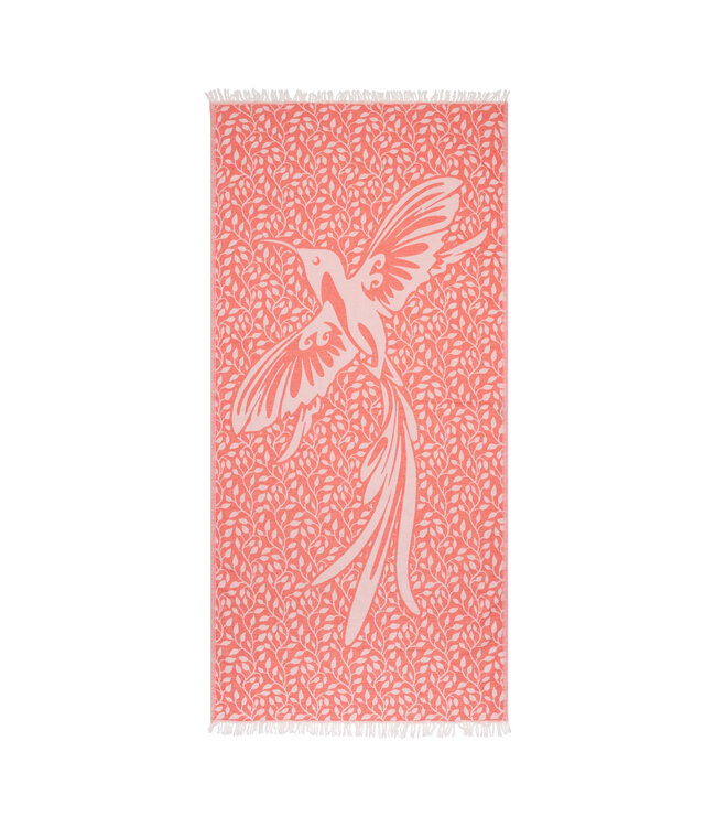 Zus en Zomer Hammam Towel Kolobri Coral