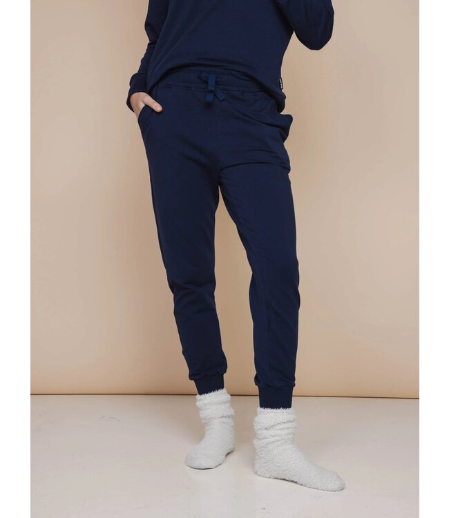 Snurk Navy Broek Regular