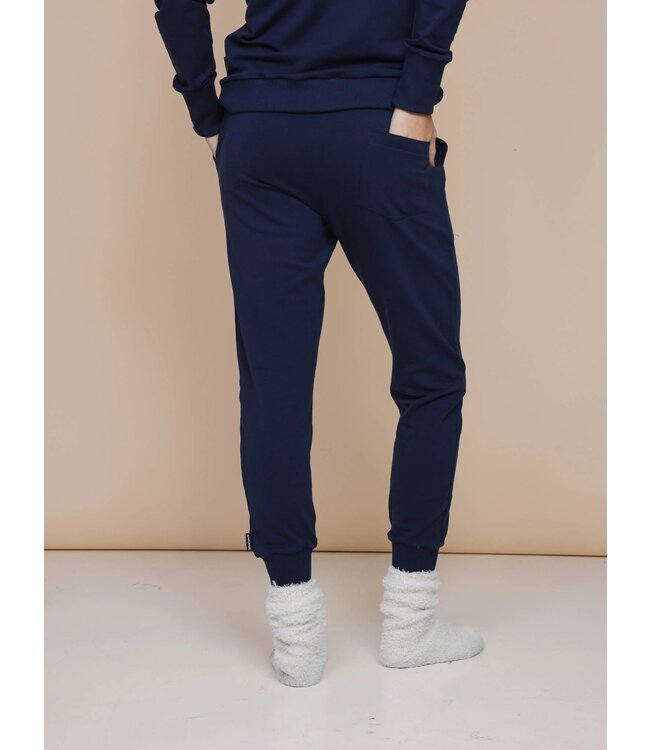 Snurk Navy Broek Regular