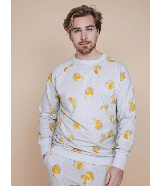 Snurk Chips Sweater Heren