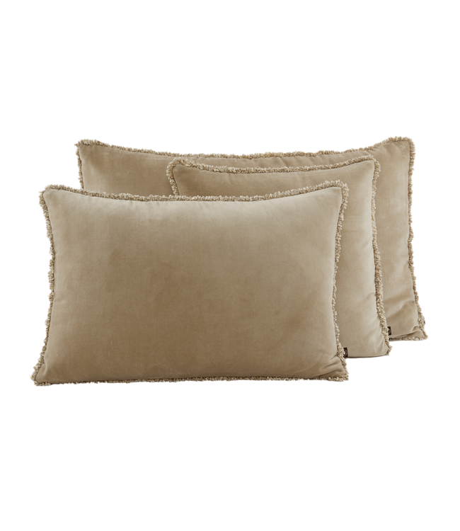 Kobe Cushion Lin Velvet