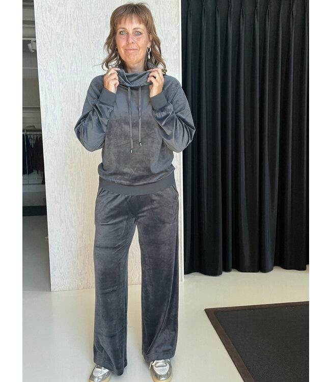 Zita Homewear Set Dark Grey