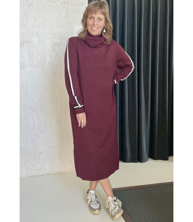 Harlem Loungewear Dress Bordeaux